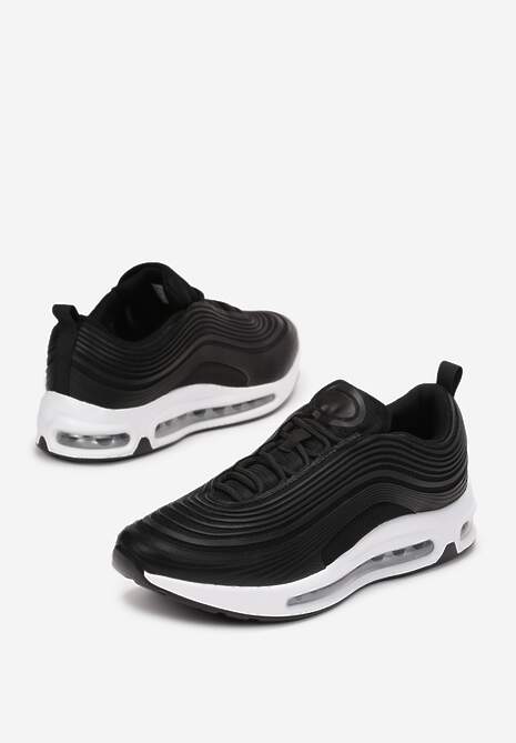 Czarne Buty Sportowe Roberte 4