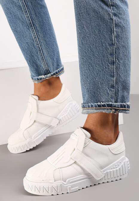 Białe Sneakersy Sandrine