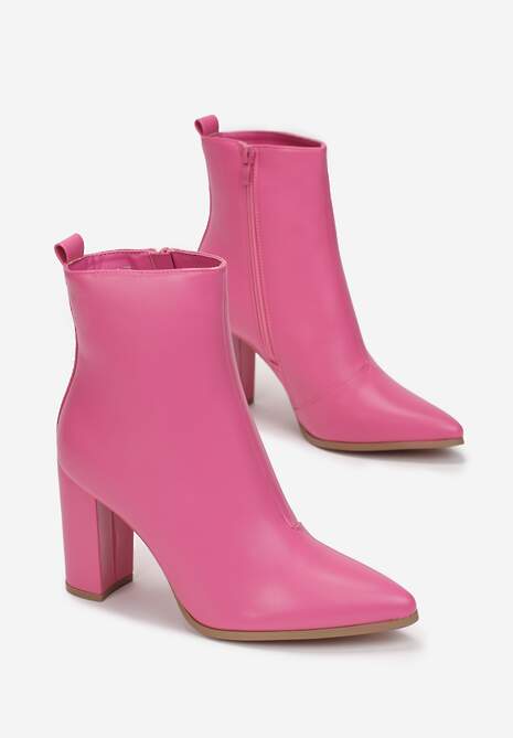 Różowe Botki Hermista 4