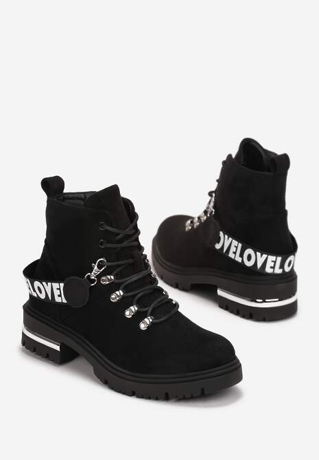 Botine negre Zoette 4