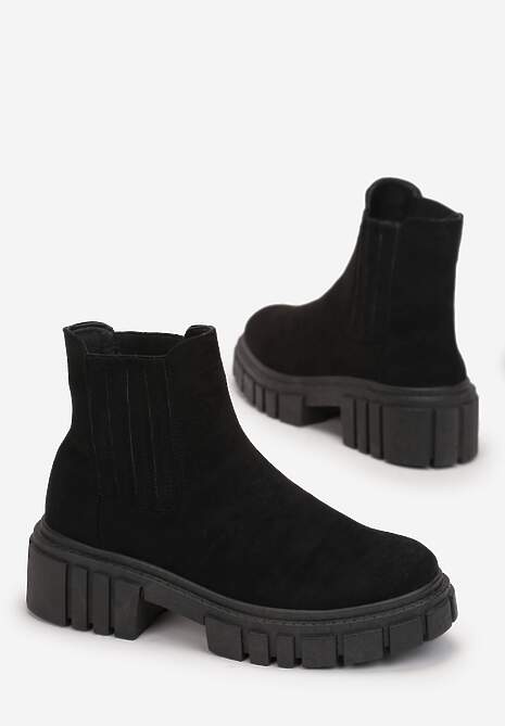 Botine negre Reetta 4