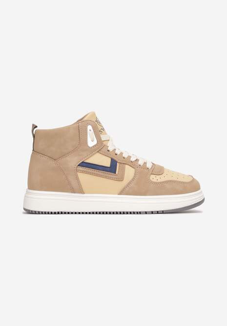 Sneakerși Bej Închis Maeramia 4