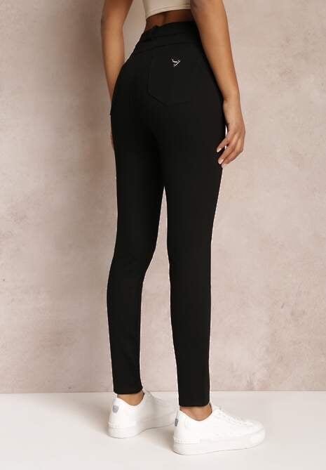 Czarne Spodnie Skinny Jeriel 4