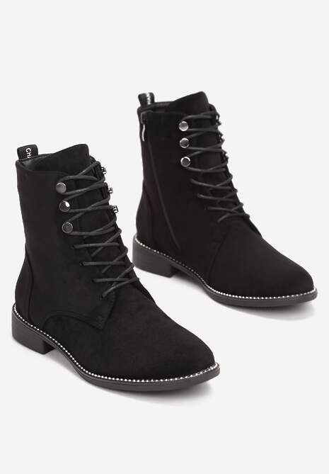 Botine negre cu ținte Luiaha 4