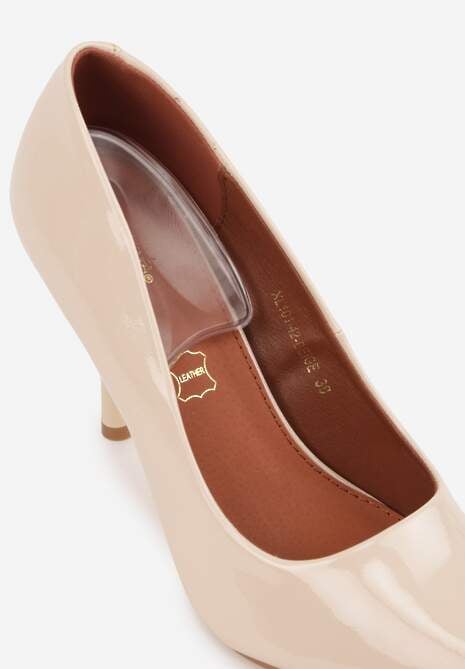 Białe Żelowe Podpiętki do Butów na Obcasie Coccine