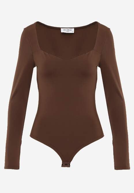 Body maro cu decolteu pătrat Macotte 6