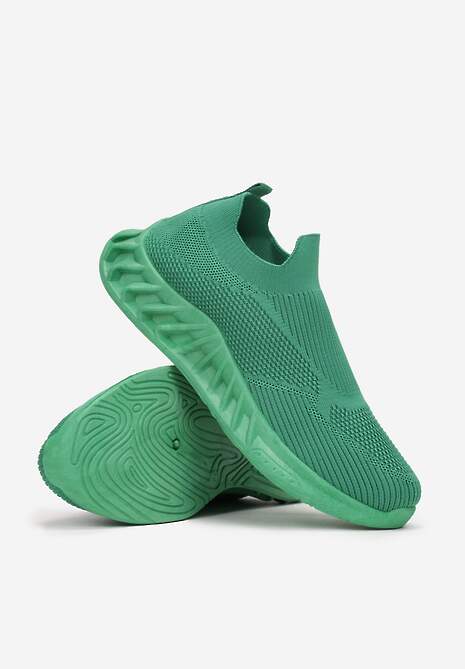 Zielone Buty Sportowe Kratair 4