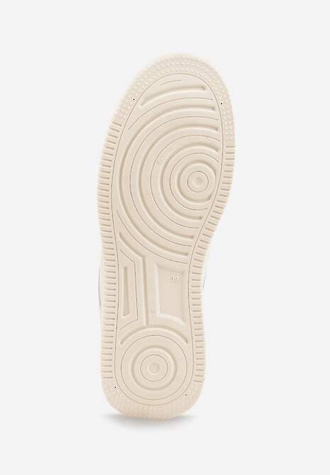 Beżowe Sznurowane Sneakersy na Platformie z Bieżnikiem Arvilla 7