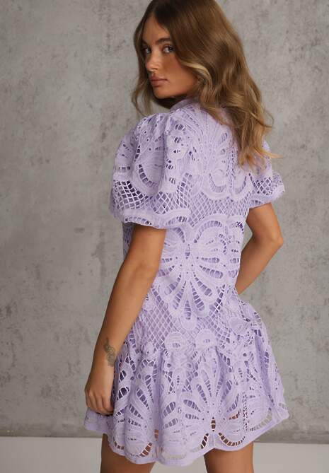 Rochie Violetă Amathinna 6