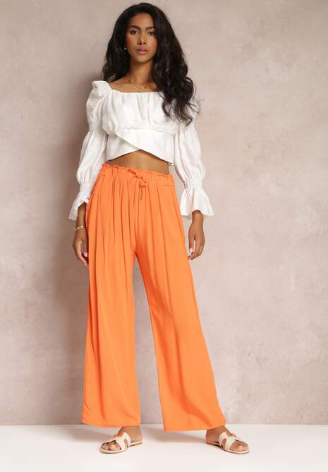 Pantaloni portocalii Karrill 4