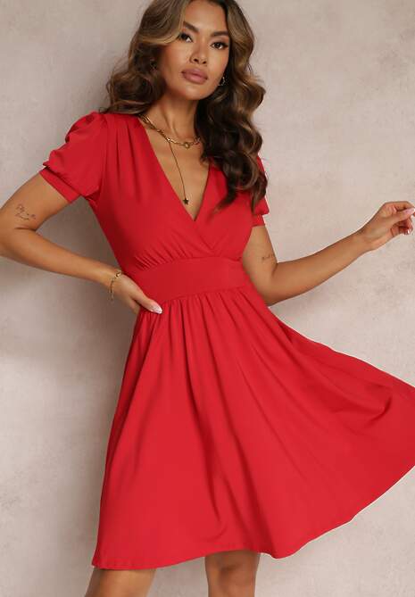 Czerwona Sukienka Agamia