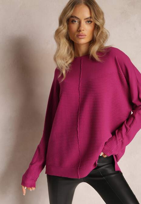 Pulover Violetă cu Mânecă Largă Medeleine 4
