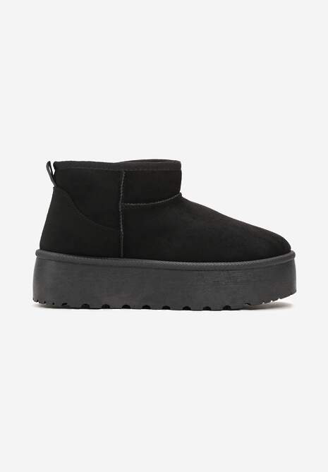 Ghivece scurte negre pe talpa groasa Jellert 4