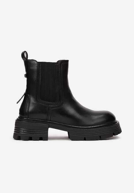 Botine Negre Iagisse cu Platformă 4