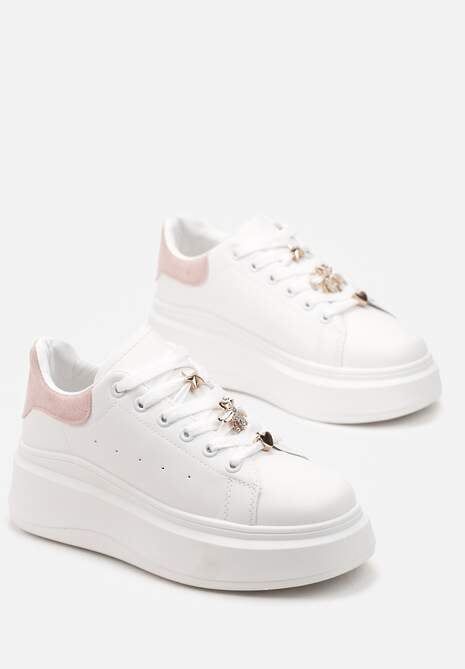 Sneakers Albi-Roz cu Talpă Groasă Celessi 4