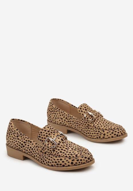 Mocasini Maro Slip-on cu Cataramă Metalică Tirnala 4