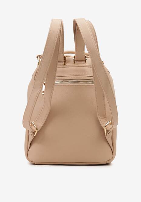 Bej Mic Rucsac Urban Stil Casual Pressta 4