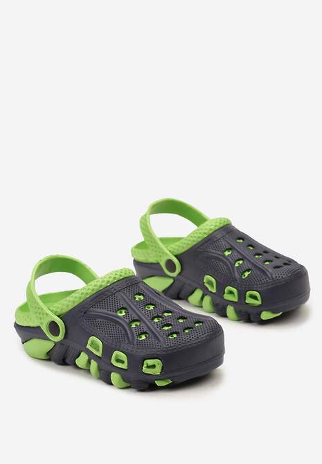 Bleumarin-Verde Papuci Stil Șlapi Spumă Stil Modern Lihelia 5