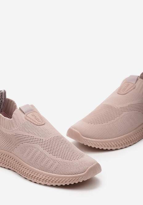 Pantofi Sport Roz Pinke cu Șosetă 6