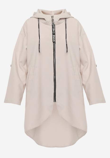 Jachetă Bej Oversize Palishe 6