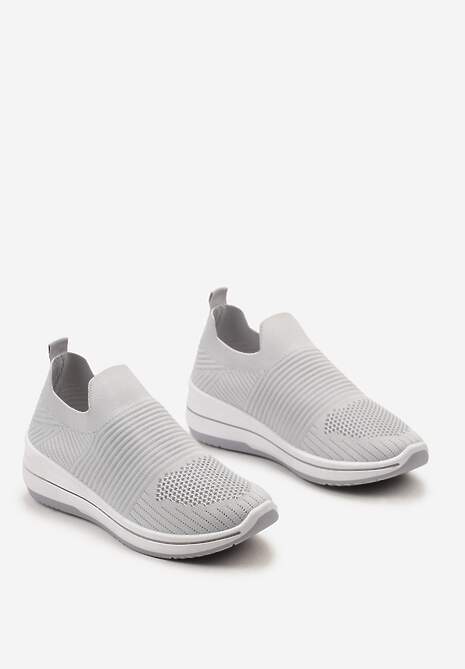 Gri Pantofi Sport cu Carâmb Tip Șosetă Taalina 5