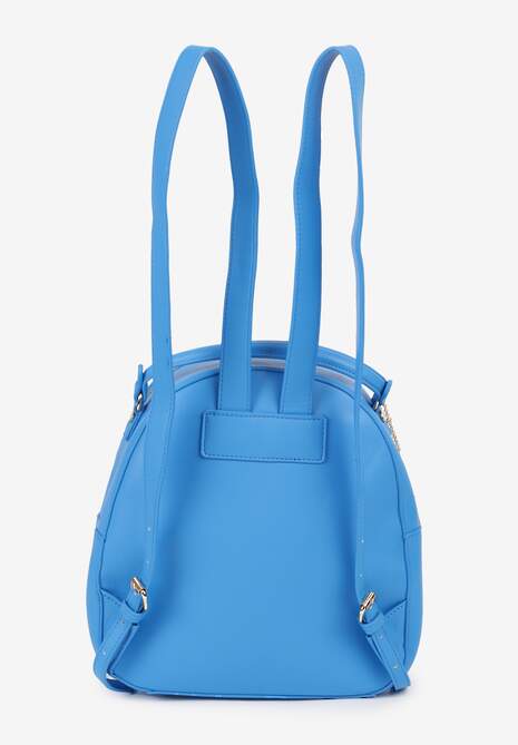 Rucsac Albastru cu Barete și Mânere Decorat cu Cataramă Metalică Tarinna 4