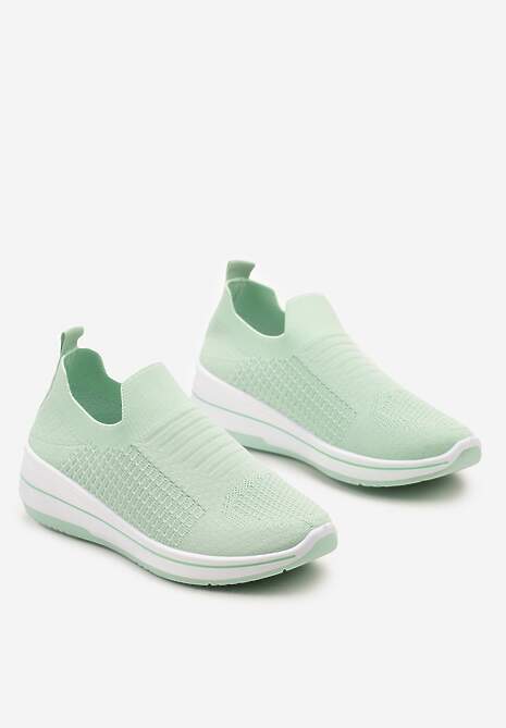 Verde Casual Pantofi Sportivi Talpă Plată fără Închidere Adalora 5