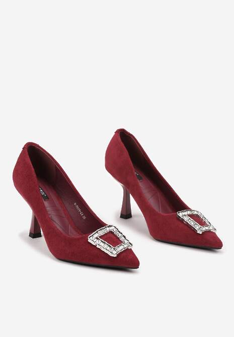 Pantofi stiletto Lalabria Roșii 6