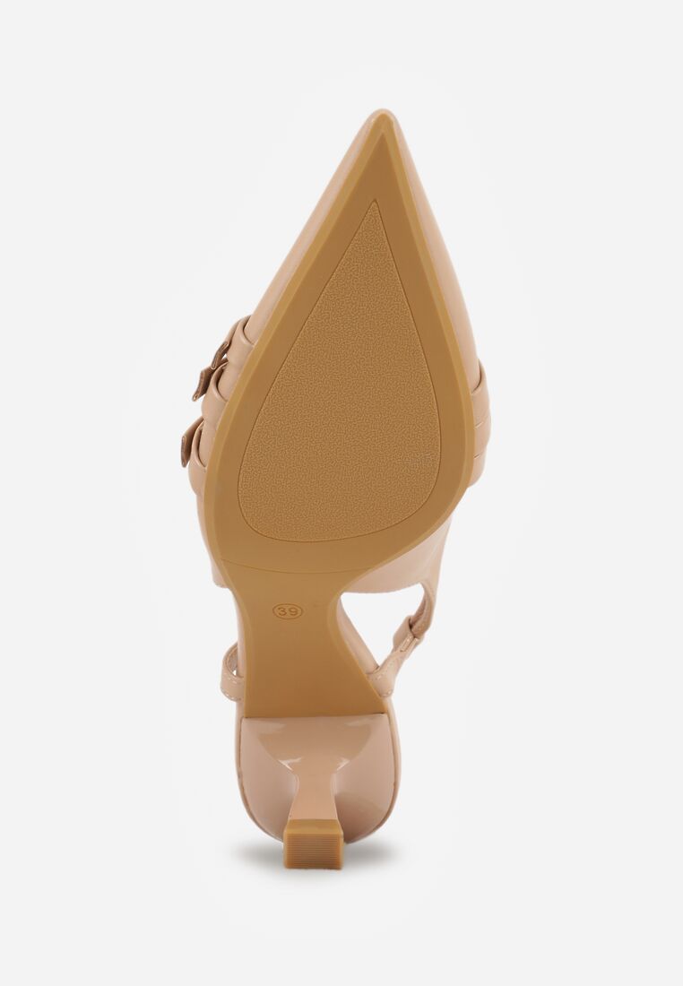 Pantofi cu toc Sinitte Bej 7