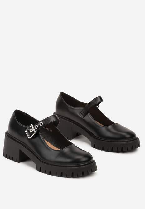 Pantofi casual Evanelle Negri 5