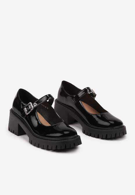 Pantofi casual Evanelle Negri 5