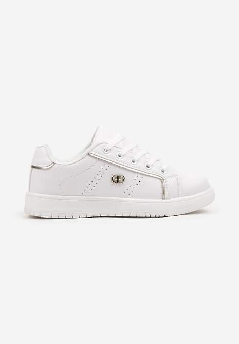 Sneakers Albi Sport din Imitație de Piele cu Șireturi și Aplicații Metalice Rispa 4