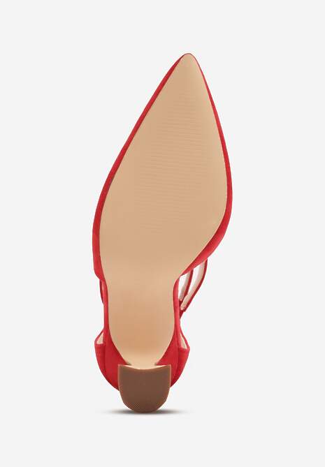 Pantofi cu toc Rorida Roșii 7