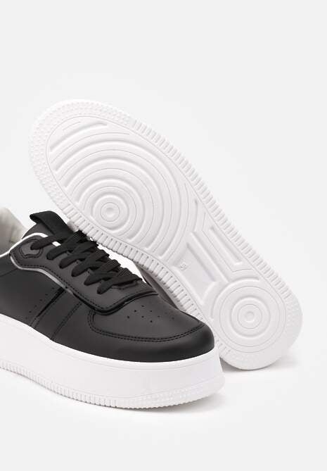 Sneakers Lealirra Negru cu alb 6