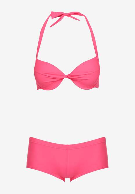 Set bikini roz roz Zureviana 6