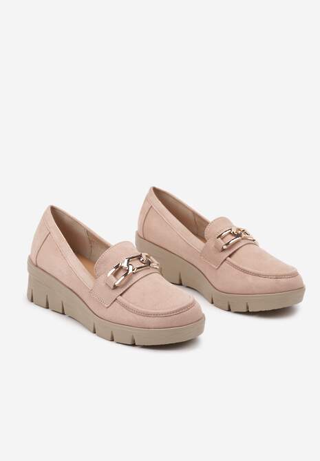 Mocasini Cariella Bej 5