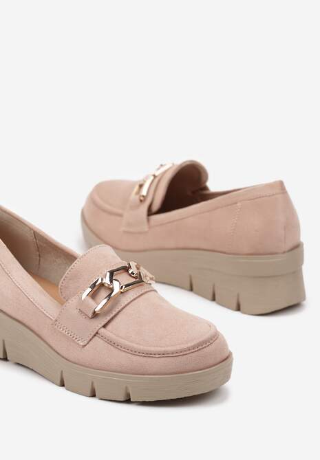 Mocasini Cariella Bej 6