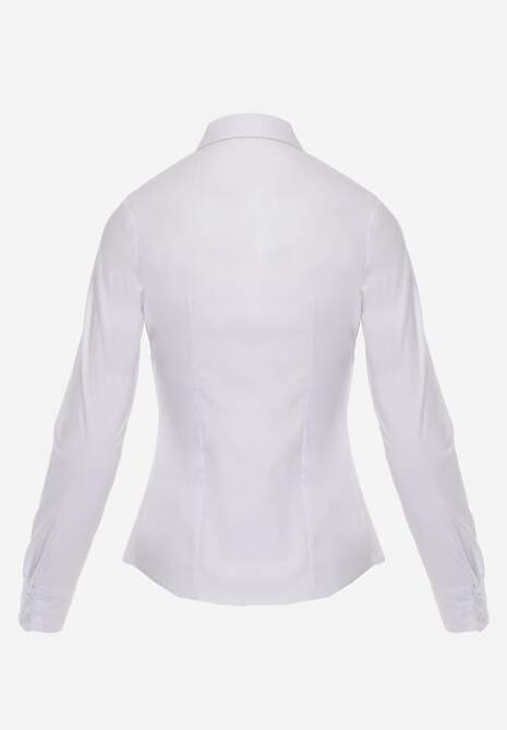 Camasa alba clasica cu nasturi Vikria 7