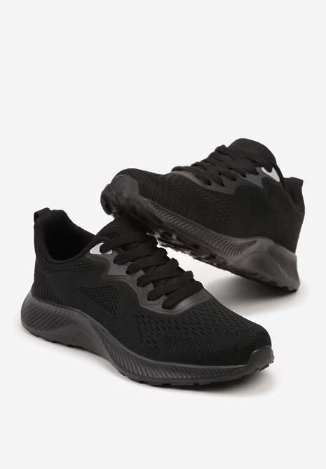 Sneakers Negri Pantofi Sport cu Șiret și Efect Ombre Vikillael 5