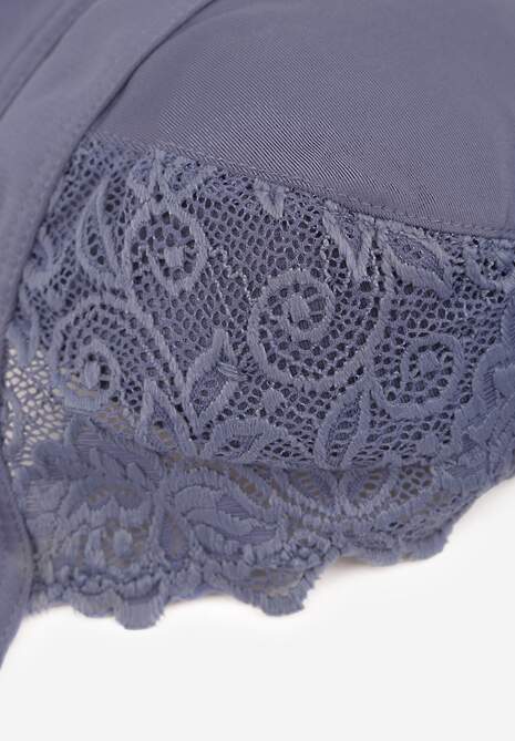 Granatowy Biustonosz Typu Full Cup z Regulowanymi Ramiączkami Vikiirisa 7