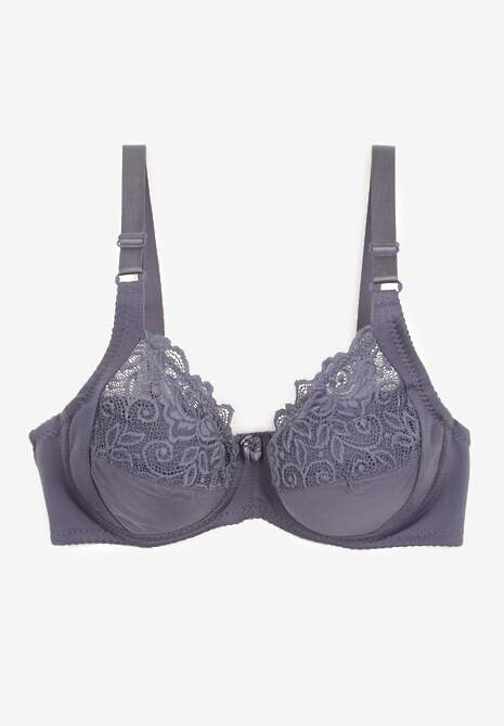 Granatowy Biustonosz Typu Full Cup Vikiirona 6