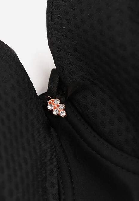 Czarny Biustonosz Oddychający Typu Spacer Namsari 7