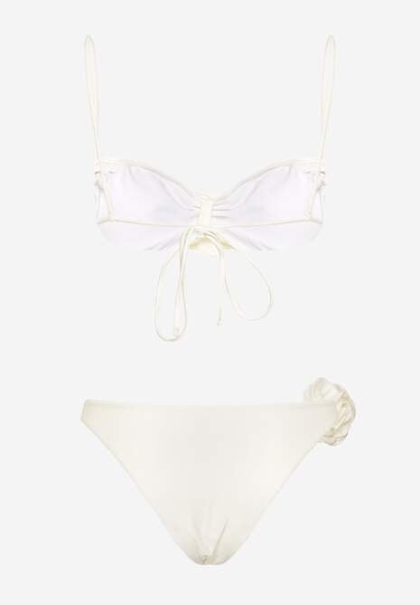 Costum de baie bikini Rivashan Alb 6