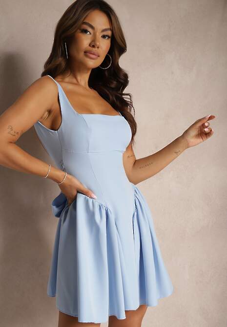 Rochie Tastorea Albastru deschis 4