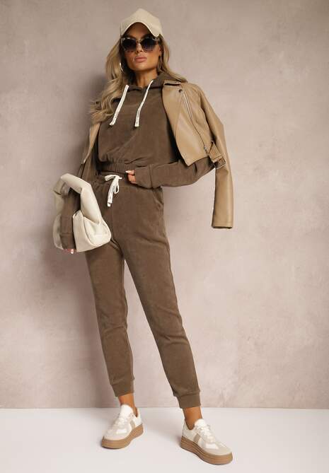 Bež Komplet trenerki 4