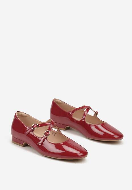 Pantofi cu toc Bordo 5