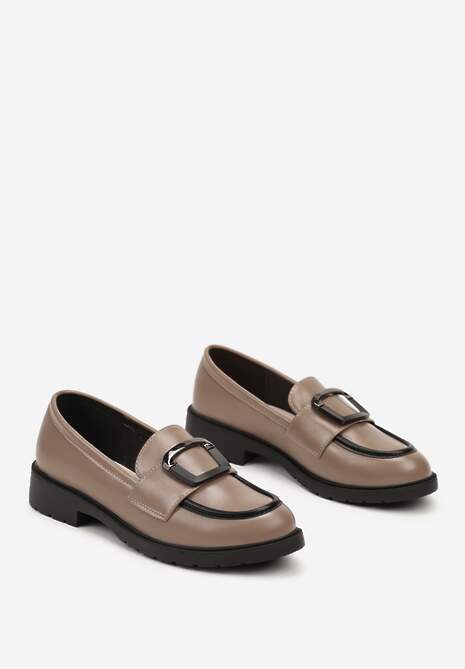 Mocasini bej 5