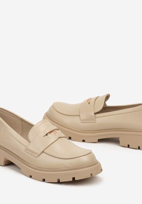 Mocasini bej 6