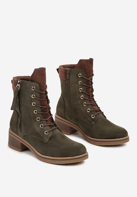 Botine Verde închis 5