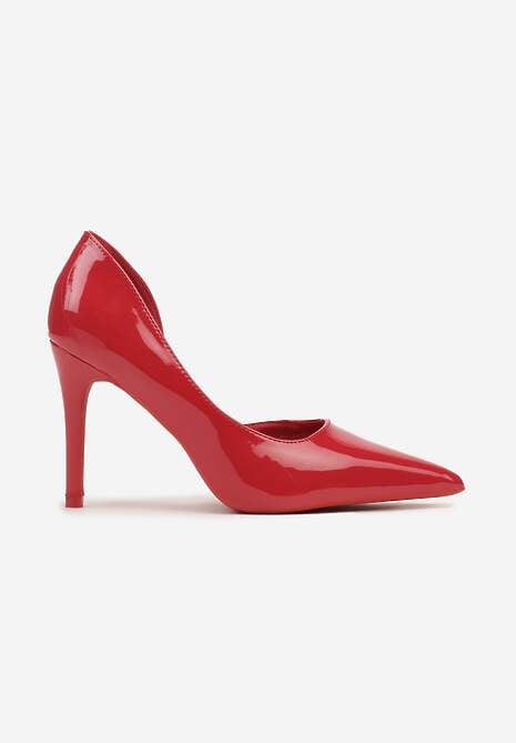 Pantofi stiletto Roșii 4